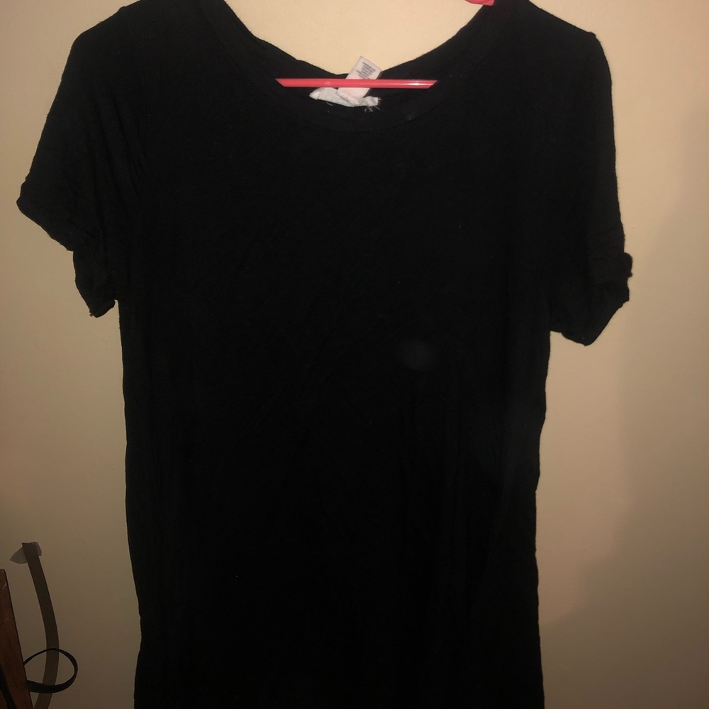 Black T-Shirt Dress